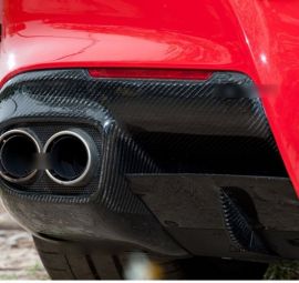 2013-2016 Ferrari F12 Berlinetta Carbon Fiber Rear Diffuser Bodykit 4PC