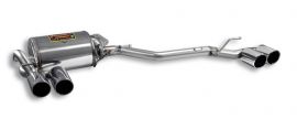 Supersprint   Rear exhaust RightOO80 - LeftOO80 "Power Loop"  BMW E92 Coupe 320i (4 cyl. N43 type) '07