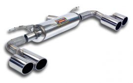 Supersprint   Rear exhaust kit Right OO80 - Left OO80 available soon  BMW F30 / F31 (Sedan-Touring) 316i 1.6T (136 Hp) 2013
