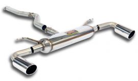 Supersprint   Connecting pipe + rear exhaust Right O90 - Left O90   BMW F30 / F31 (Sedan-Touring) 316d (116 Hp) 2012 