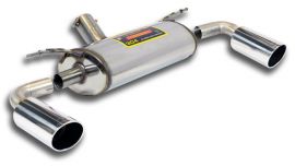 "Supersprint   Rear exhaust Right O100 - Left O100 For the stock rear bumper model ""F32 435i"" BMW F32 Coupè 420i xDrive 2.0T (184 Hp) 2013 –›"