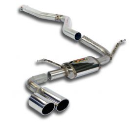 Supersprint   Connecting pipe + rear exhaust OO80E.E.C. homologation pending BMW F32 Coupe 420d (184 Hp) 2013 
