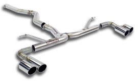 Supersprint   Connecting pipe + rear pipe RightOO80 - LeftOO80  BMW F32 Coupe 420d (184 Hp) 2013 
