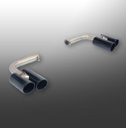 Supersprint  Endpipe kit "Black" Right OO90 - Left OO90Available soon  BMW F26 X4 35i X-drive (306 Hp) 2014 