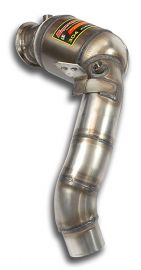 Supersprint  Turbo downpipe kit + Metallic catalytic converter LeftAvailable soon  BMW E71 X6 xDrive Active Hybrid (485 Hp) 2013 
