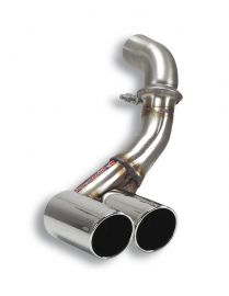Supersprint  Connecting pipe kit + Endpipe Right OO 80  PORSCHE 997 Carrera S 3.8i (355 HP) '04  '08
