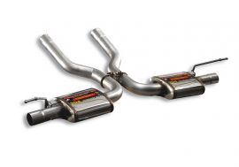 Supersprint   Rear exhaust Right + Left "Racing"  PORSCHE 955 CAYENNE Turbo 4.5i V8 (450 Hp) '03  '06