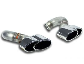 Supersprint  Endpipe kit 2 exit Right - 2 exit Left 145x95 Merged oval  PORSCHE 957 CAYENNE 3.6i V6 (290 Hp) 2007  2010