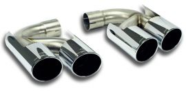 Supersprint  Endpipe kit Right OO100 - Left OO100  PORSCHE 958 CAYENNE 3.6i V6 (300 Hp) 2010 