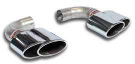 Supersprint  Endpipe kit 2 exit Right- 2 exit Left 145x95 (Merged oval)  PORSCHE 958 CAYENNE 3.6i V6 (300 Hp) 2010 