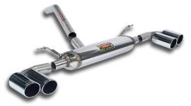 Supersprint   Connecting pipe + rear exhaust Right OO80 - Left OO80  BMW F22 225d (218 Hp) 2014