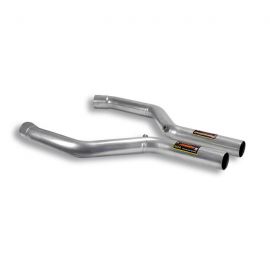 Supersprint  FRONT PIPES RIGHT - LEFT (REPLACES CATALYTIC CONVERTER) MERCEDES R230 SL 65 AMG Black Series V12 Bi-Turbo '08  (670 hp)