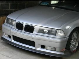 BMW M3 E36 1992-1998 CARBON FIBER FRONT BUMPER LIP-1