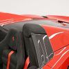 DMC Ferrari 488 Pista Spider Forged Carbon Fiber Window Louvers