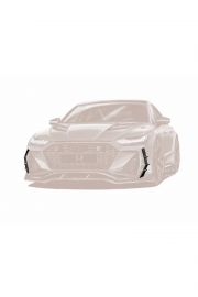 KEYVANY Audi RS 7 CARON FIBRE FRONT SIDE BUMPER ADD ON