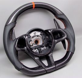McLAREN carbon fiber enhanced - custom steering wheel 