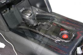 Nissan R35 GTR Carbon Fiber Interiors Center Console Skin And Gear Cover RHD