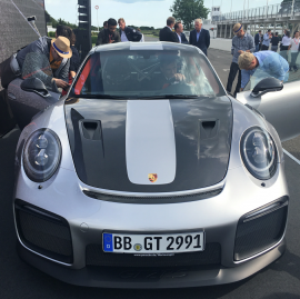 Porsche 991 GT2RS Carbon Fiber Hood for 991 Application