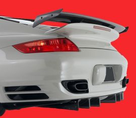 Porsche 997 Turbo Carbon Fiber Rear Bumper Diffuser