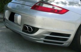 Porsche 997 Turbo Rear Bumper Lower Tech Art Valence Spoiler