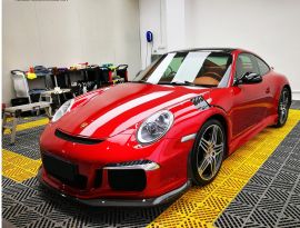 Porsche 997.2 upgrade to Porsche 991 GT3 Carbon fiber parts