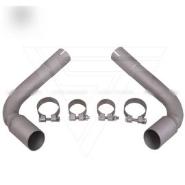 Porsche Panamera 970 Mansory Stainless Steel Exhaust Pipe for 2010-2015