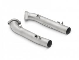 TUBI STYLE EXHAUST SYSTEMS-FERRARI F355 & 355 F1 MOTRONIC CAT BYPASS HIGH FLOW PIPES KIT