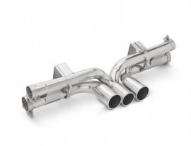 TUBI STYLE EXHAUST SYSTEMS-PORSCHE 911 GT3 & GT3 RS 4.0 997 THREE TIPS STRAIGHT PIPES EXHAUST