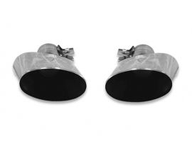 TUBI STYLE EXHAUST SYSTEMS-PORSCHE 911 TURBO & TURBO S 996 OVAL END TIPS KIT