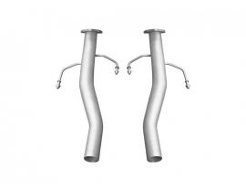 TUBI STYLE EXHAUST SYSTEMS-PORSCHE CAYENNE TURBO 4.5L 955 SERIE PROLUNGHE